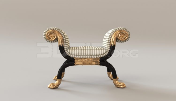 15679. Free 3ds Max Bench Model Download (1)