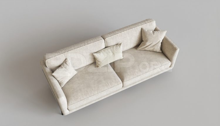 15687. Free 3ds Max Sofa Model Download (2)