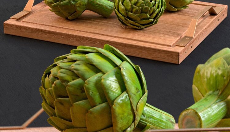 Free 3d Model Artichokes (4)