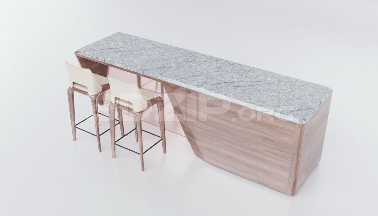 11989. Download Free Gỗ Óc Chó Funiture Models (2)