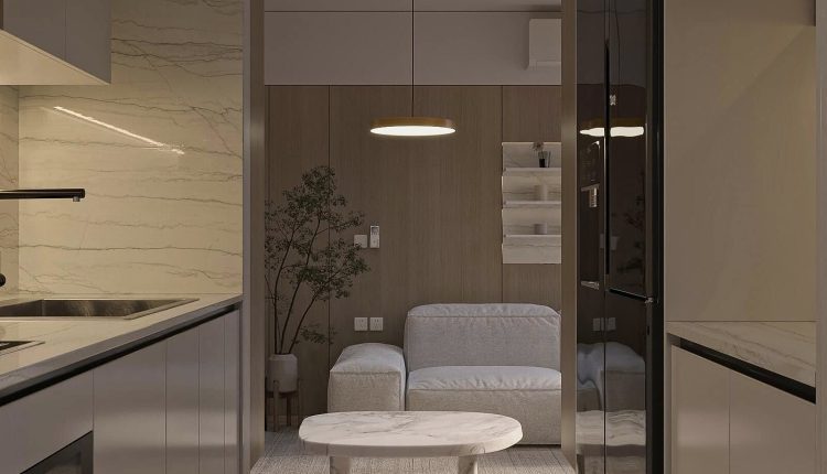 13780. 3ds Max Living Room – Kitchen Interior Model Download By Duy Anh Be (4)