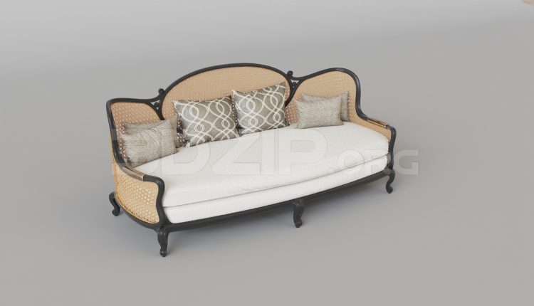 15749. Free 3ds Max Sofa Model Download (2)