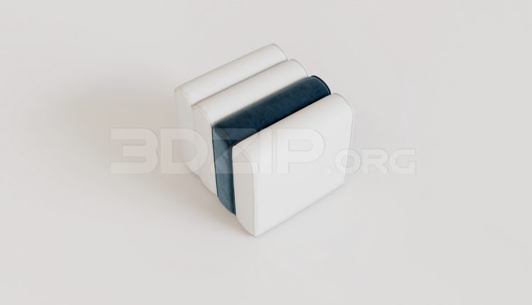 15754. Free 3ds Max Stool Model Download (2)
