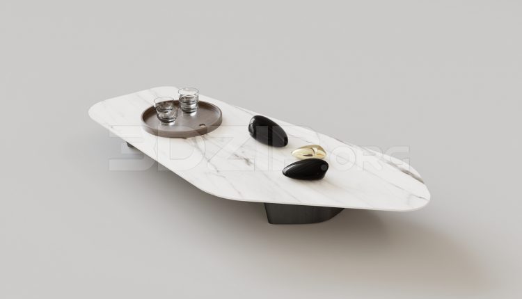 15782. Free 3ds Max Tea Table Model Download (2)