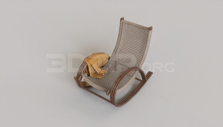 15794. Free 3ds Max Armchair Model Download (2)
