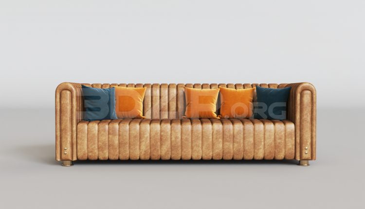 15833. Free 3ds Max Sofa Model Download (1)