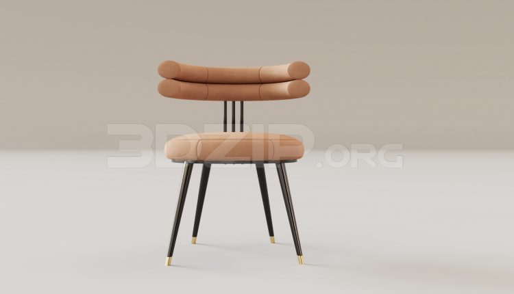 15867. Free 3ds Max Office Chair Model Download (2)