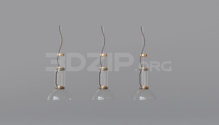 15900. Free 3ds Max Ceiling Light Model Download (1)