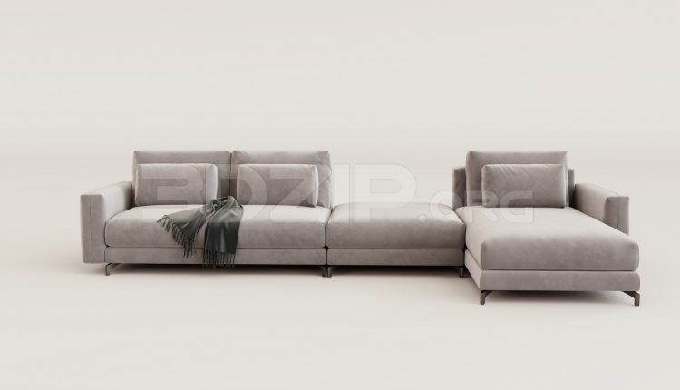 15904. Free 3ds Max Sofa Model Download (1)