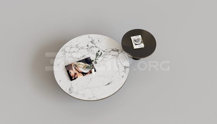 15914. Free 3ds Max Tea Table Model Download (2)