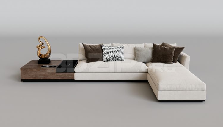 15915. Free 3ds Max Sofa Model Download (1)