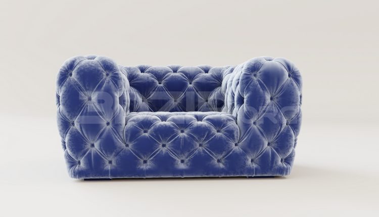 15929. Free 3ds Max Armchair Model Download (1)