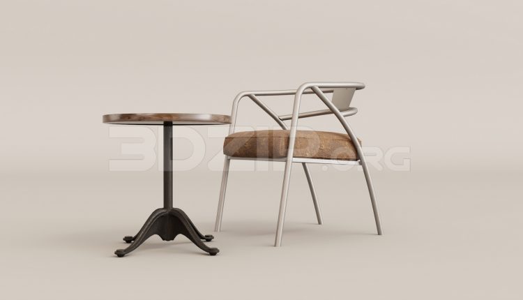 15932. Free 3ds Max Coffee Table Model Download (1)