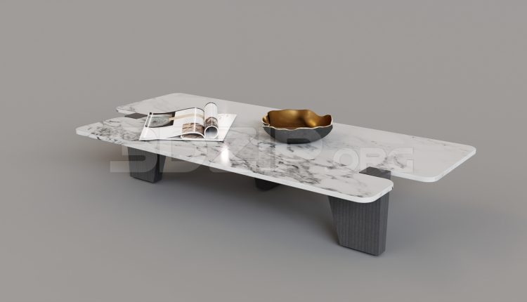 15950. Free 3ds Max Tea Table Model Download (2)