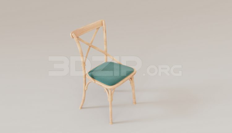 15968. Free 3ds Max Bistro Chair Model Download (2)
