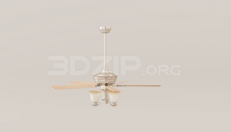 15971. Free 3ds Max Ceiling Fans Model Download (1)