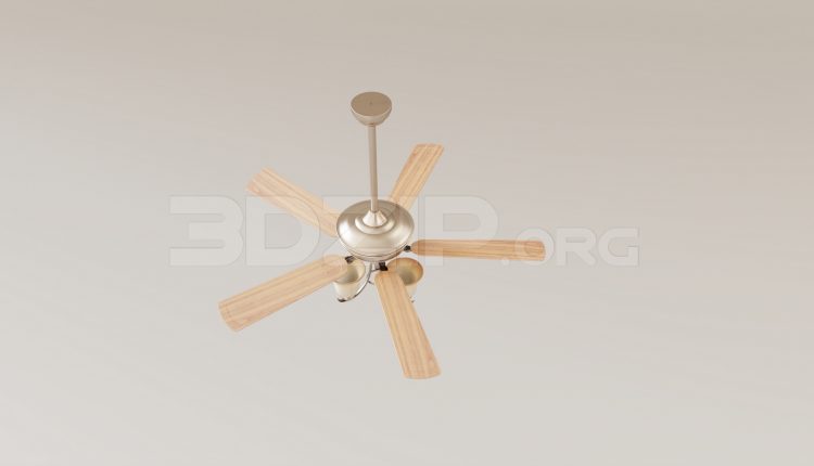 15971. Free 3ds Max Ceiling Fans Model Download (2)