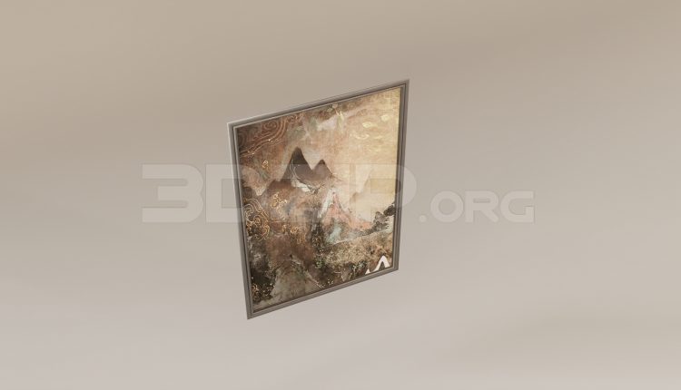 15973. Free 3ds Max Frame Model Download (2)
