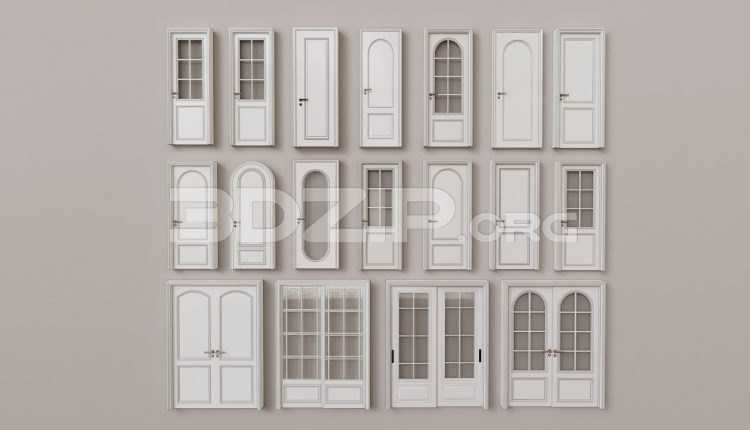 20000. Free 3ds Max Doors Models Download (1)