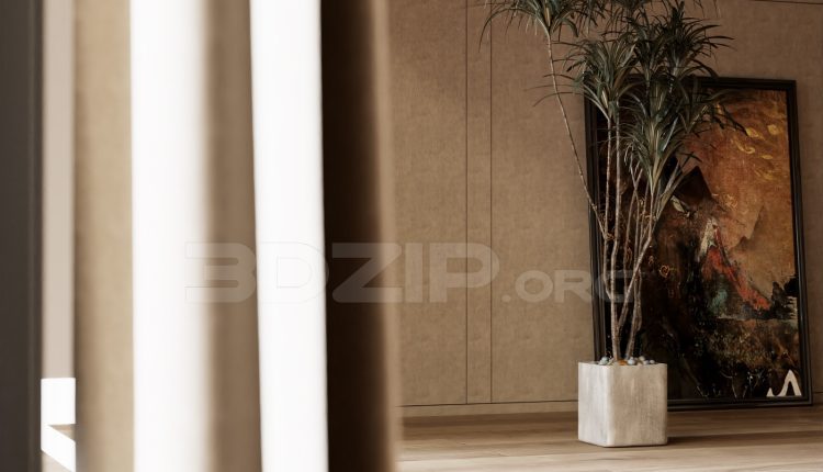 20026. Free 3ds Max Plant Model Download (1)