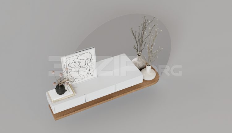 15980. Free 3ds Max Dressing Table Model Download (2)