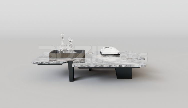 15991. Free 3ds Max Tea Table Model Download (1)