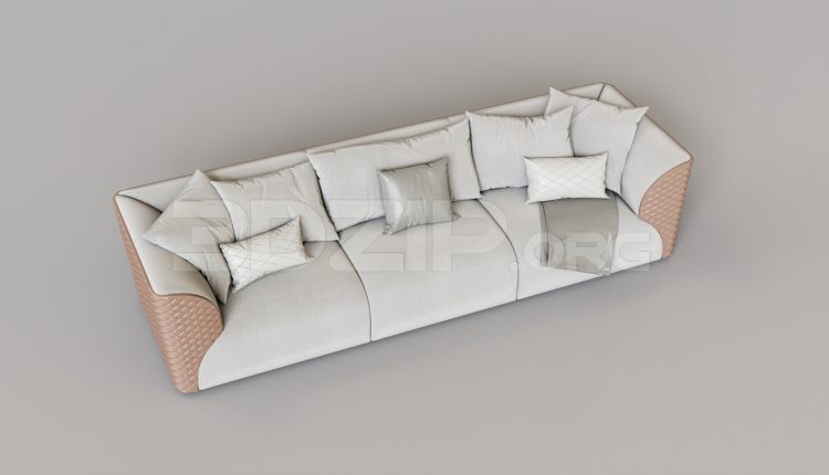 15993. Free 3ds Max Sofa Model Download (2)