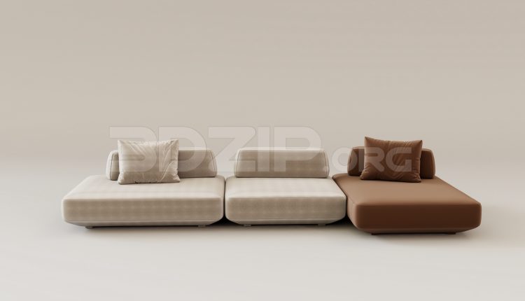 16015. Free 3ds Max Sofa Model Download (1)