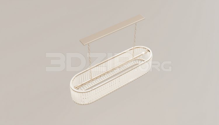 16020. Free 3ds Max Ceiling Light Model Download (2)