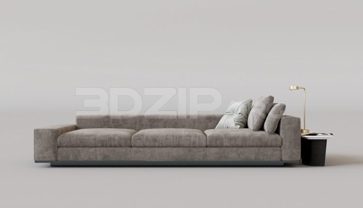 16088. Free 3ds Max Sofa Model Download (1)
