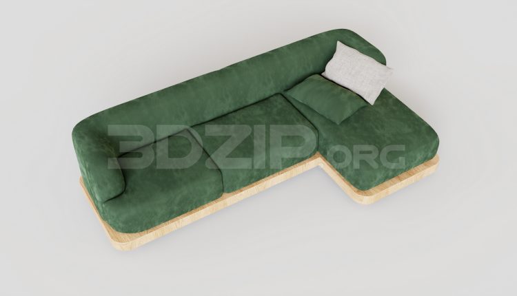 16112. Free 3ds Max Sofa Model Download (2)