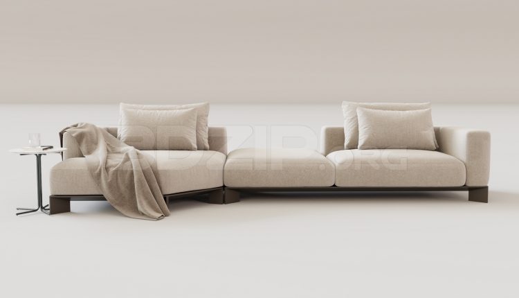 16131. Free 3ds Max Sofa Model Download (1)