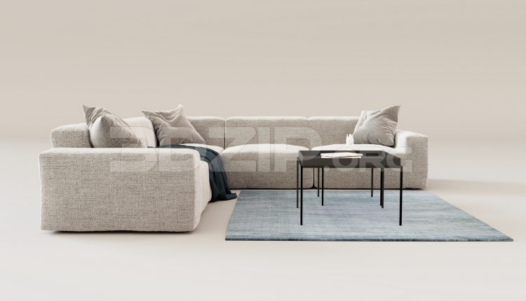 16135. Free 3ds Max Sofa Model Download (1)