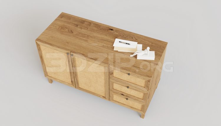 16147. Free 3ds Max Display Cabinets Model Download (2)