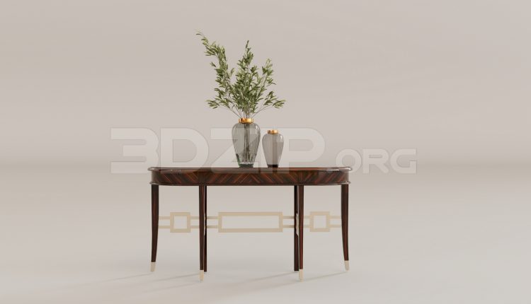 16148. Free 3ds Max Console Table Model Download (1)