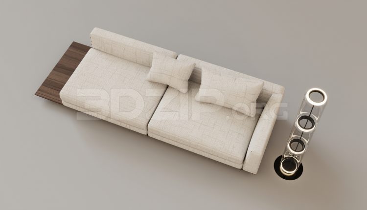 16188. Free 3ds Max Sofa Model Download (2)