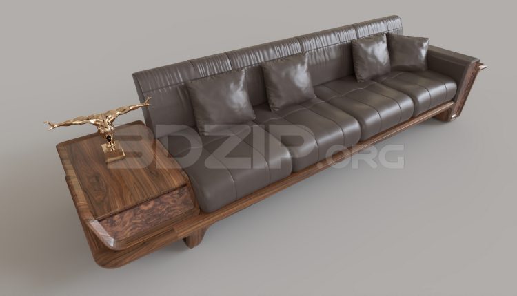 16202. Free 3ds Max Sofa Model Download (1)