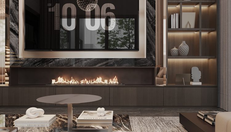 13786. 3ds Max Living Room – Kitchen Interior Model Download By Nguyen Huu Cong (7)