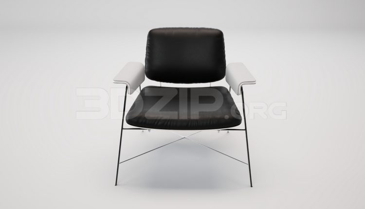 16214. Free 3ds Max Armchair Model Download (2)