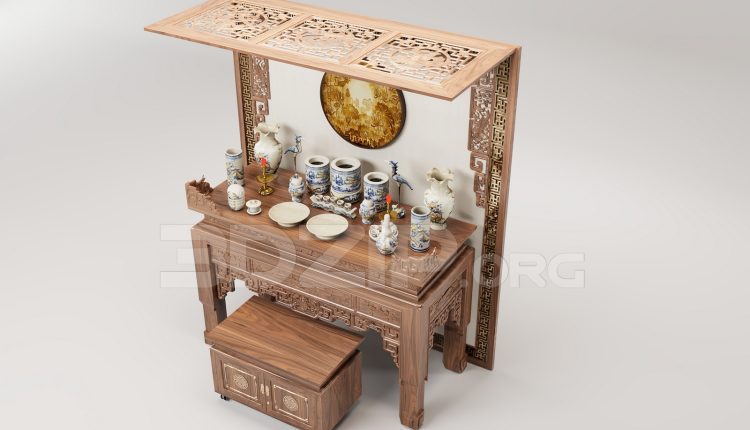 16224. Free 3ds Max Altar Model Download (2)