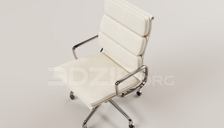 16240. Free 3ds Max Office Chair Model Download (1)