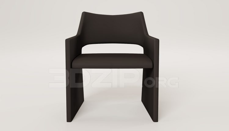 16245. Free 3ds Max Armchair Model Download (2)