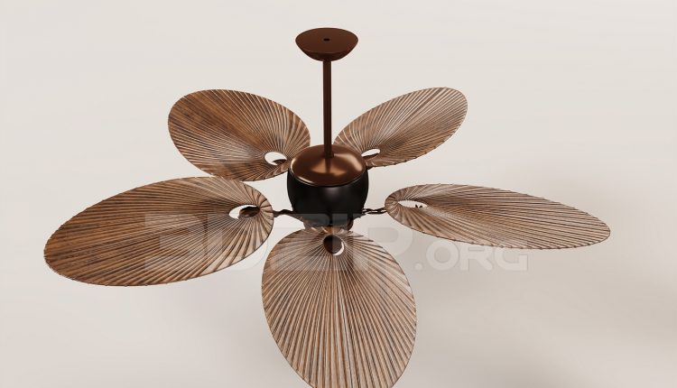 16253. Free 3ds Max Ceiling Fans Model Download (1)