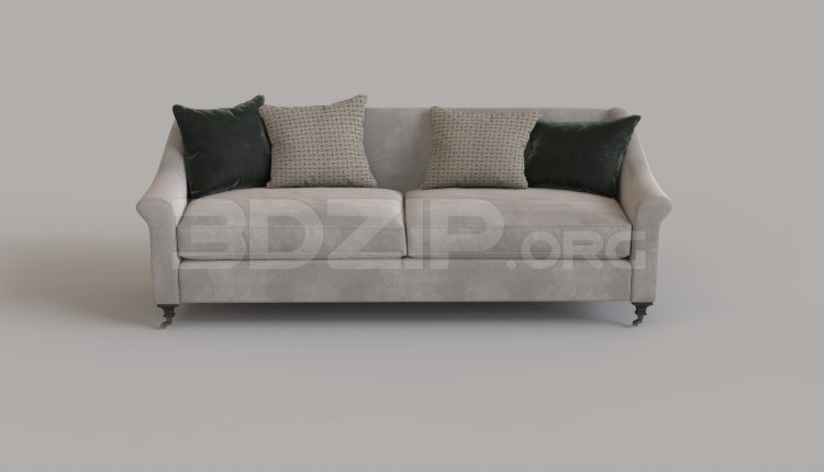 16258. Free 3ds Max Sofa Model Download (2)