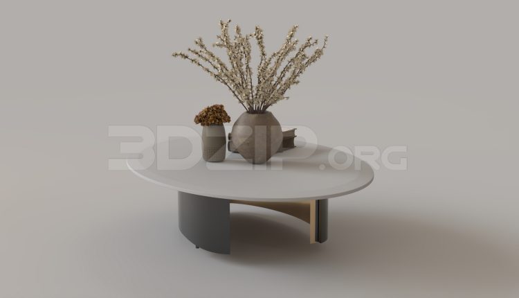 16261. Free 3ds Max Tea Table Model Download (2)