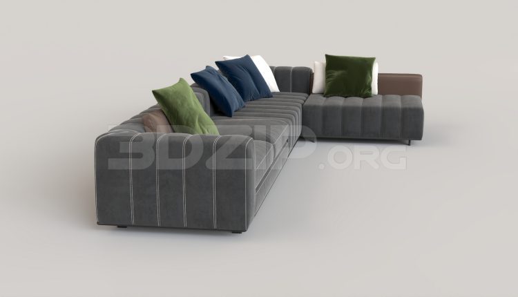 16279. Free 3ds Max Sofa Model Download (2)