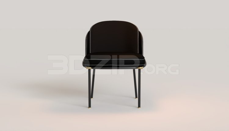 16289. Free 3ds Max Chair Model Download (2)