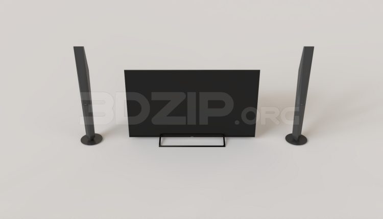16296. Free 3ds Max Tv Model Download (1)