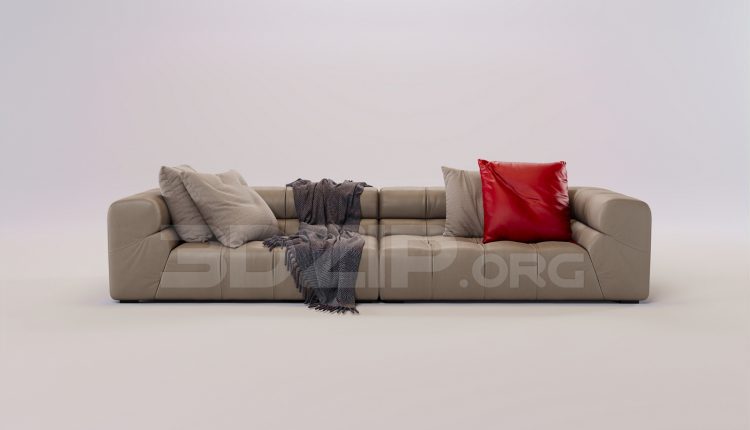 16355. Free 3ds Max Sofa Model Download (1)