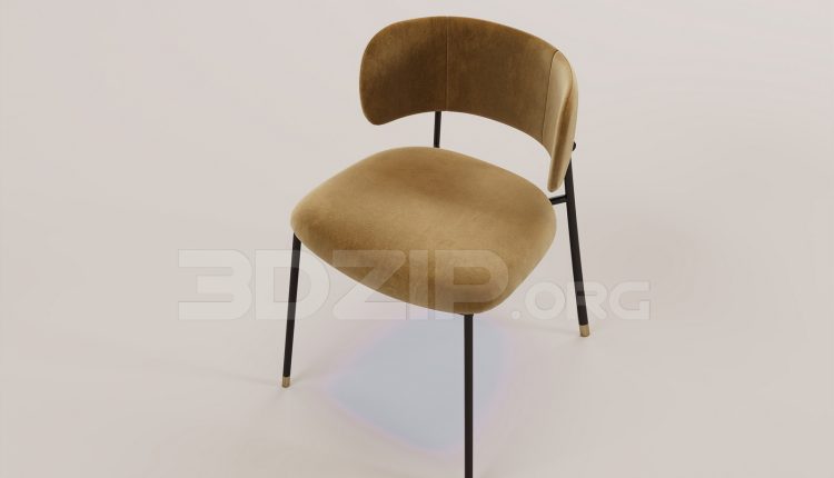 16400. Free 3ds Max Chair Model Download (1)